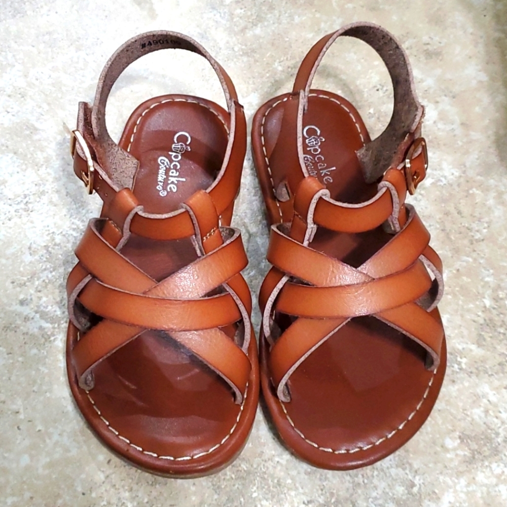 Toddler Leather Strappy Sandals